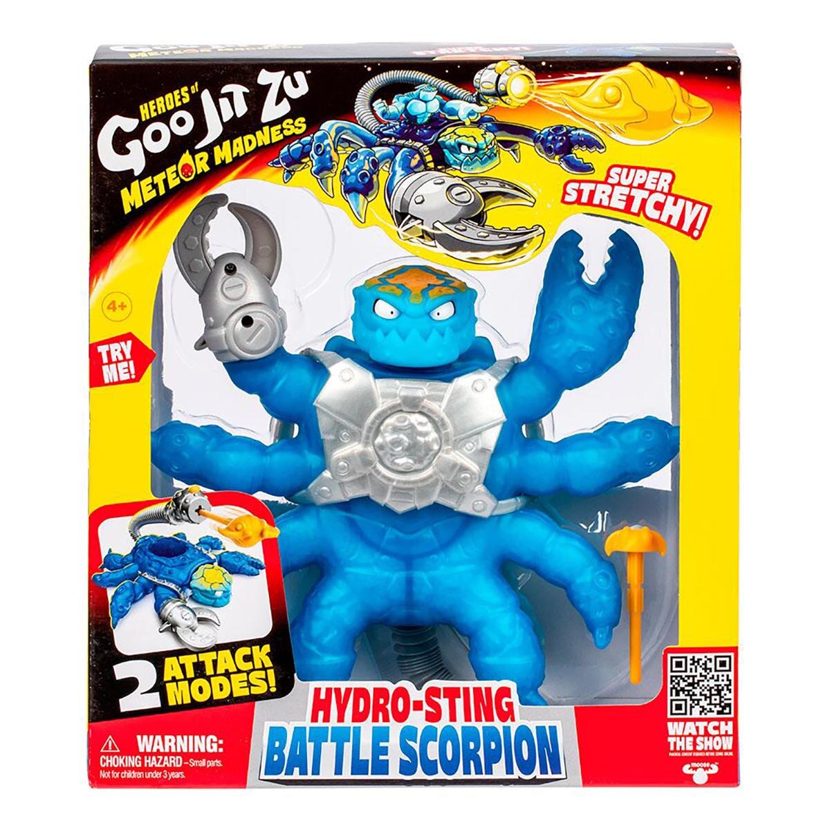 Goo Jit Zu Meteor Madness Escorpi n Con Lanzador Bandai