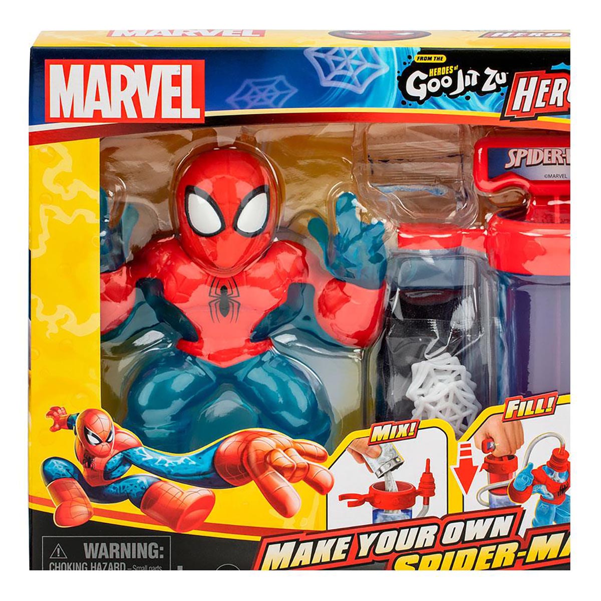 Spiderman Goo Jit Zu Hero Creator Bandai