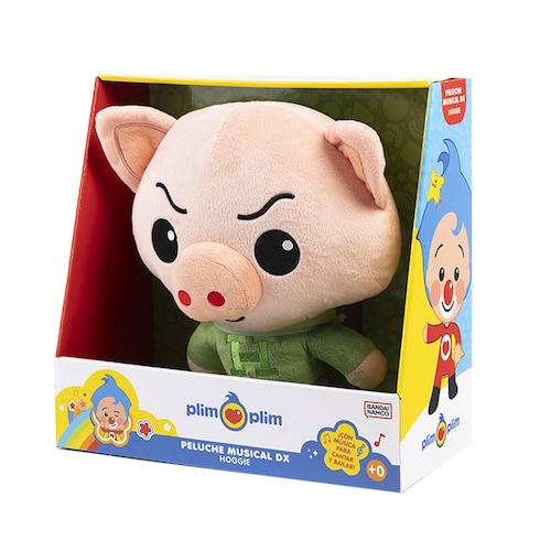 Plim Plim Peluche Musical Dx Hoggie