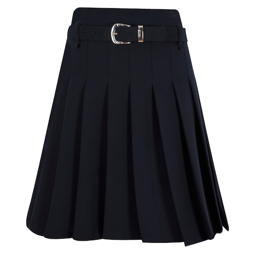 Falda Corta Tableada Basel para Mujer