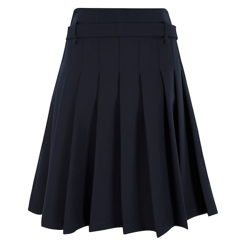 Falda Corta Tableada Basel para Mujer