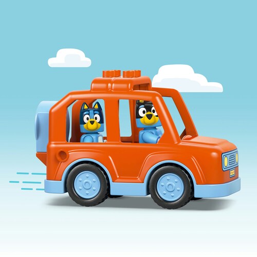 Duplo Bluey Excursión a la Heladería con Bluey