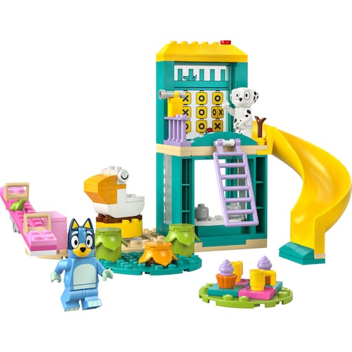 Bluey Parque de Juegos con Bluey Y Cloey Lego