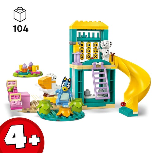 Bluey Parque de Juegos con Bluey Y Cloey Lego