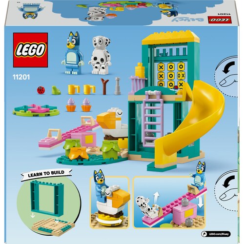 Bluey Parque de Juegos con Bluey Y Cloey Lego