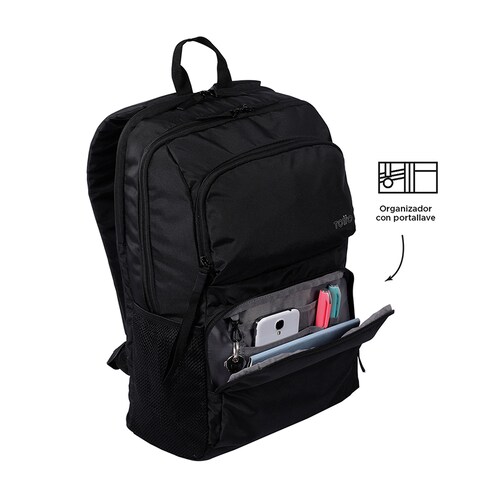 Mochila Totto Portalaptop 14" Cloud Negro