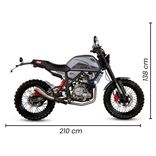 Motocicleta Hornet Performance 300Cc Gris 2025