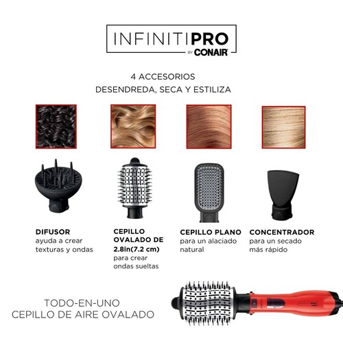 Infiniti Pro Cepillo de Aire Ovalado Conair