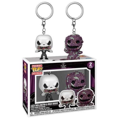 Funko Pop Keychain Disney Jack Y Oogie 2 Pack
