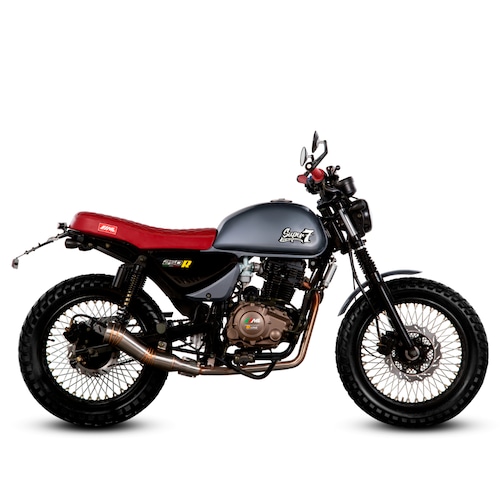 Motocicleta Mb Motos Super 7 R Line 250 Gris 2025