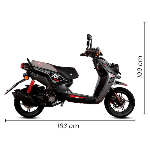 Motoneta Rx Gt Line 175 Roja 2025
