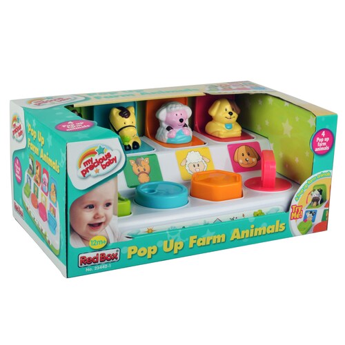 Animales de Granja Pop Up para Bebés Red Box