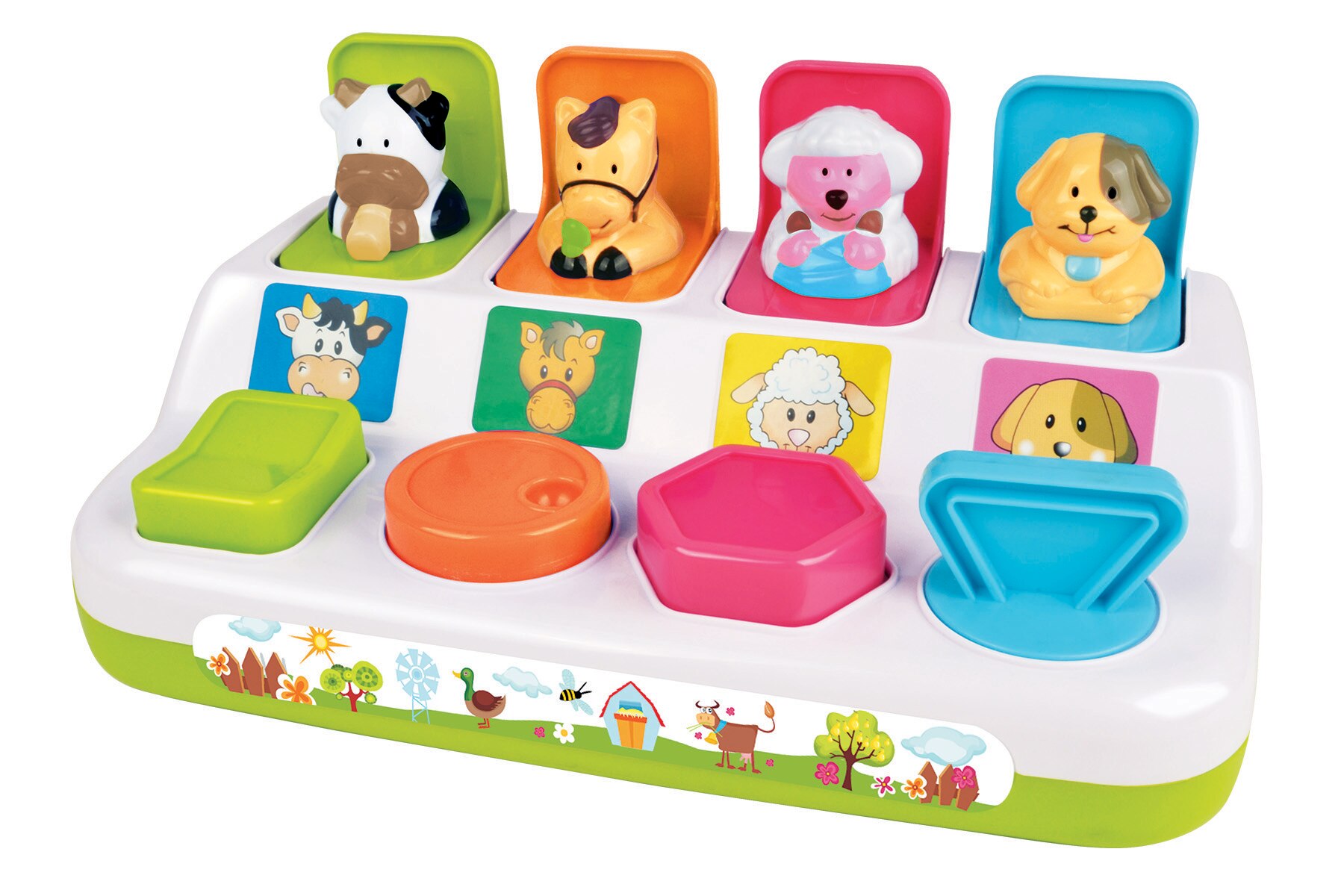 Animales de Granja Pop Up para Bebés Red Box