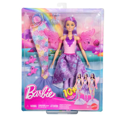 Muñeca Barbie Looks de Hada Y Sirena