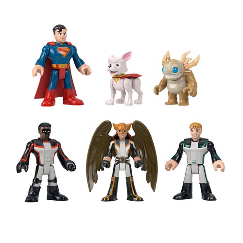 Figura Superman Imaginext Dc Super Friends Justice Gang