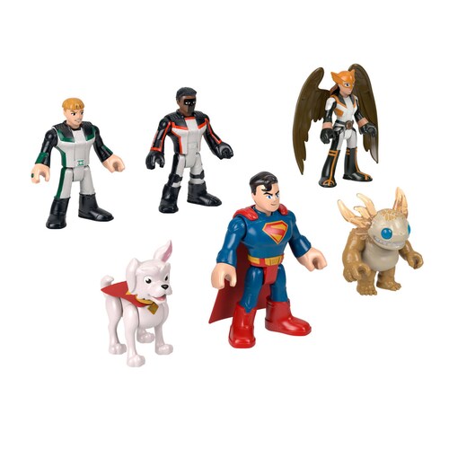 Figura Superman Imaginext Dc Super Friends Justice Gang