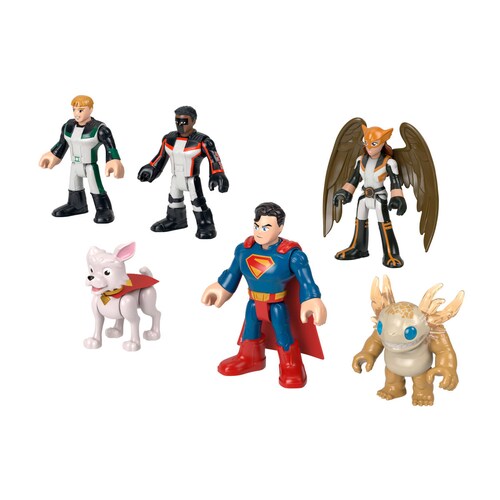 Figura Superman Imaginext Dc Super Friends Justice Gang