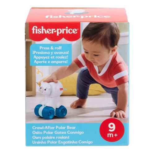 Juguete para Bebés Fisher Price Osito Polar Gatea Conmigo