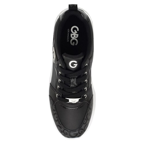 Tenis G By Guess con Cuña y Aplicación Estampado para Mujer