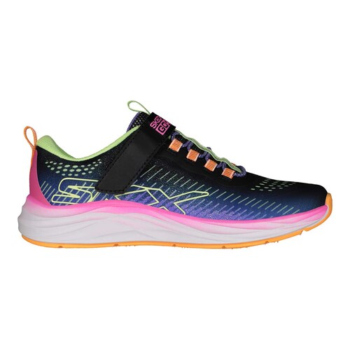 Tenis Skechers Ajuste Velcro Multicolor para Niña