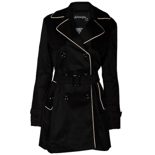 Gabardina con Solapa y Vivos Philosophy para Mujer