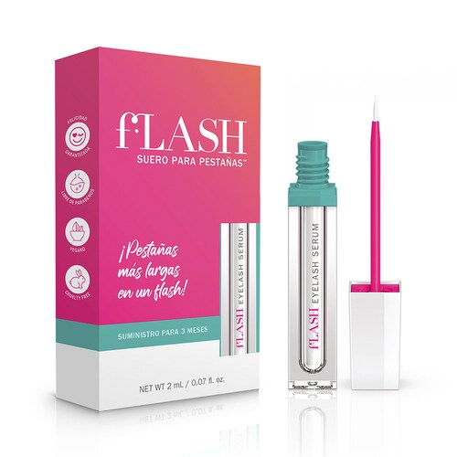 Mascara de Pestañas Flash Happy Waterproof 9.5 Ml
