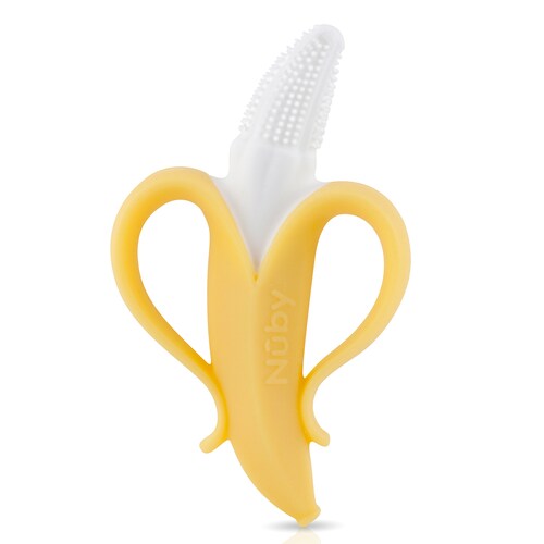 Mordedera Nuby de Silicón Figura Platanito