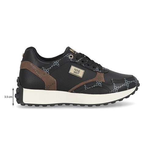 Tenis Nine West Casuales con Aplicación y Print para Mujer