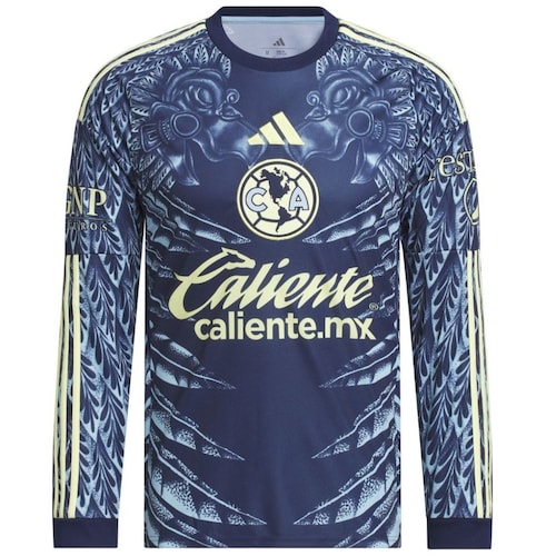 4895481 Jersey Adidas X Club América Manga Larga Visita 2025-2026 para Hombre
