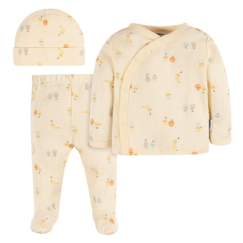 Set Pantalón, Camisa y Gorro Fruits Gerber para Bebé