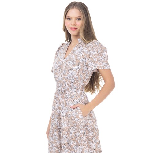 Vestido Bloque de Colores Sbh By Sarah Bustani para Mujer