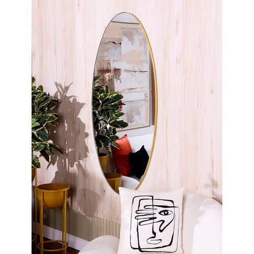 Espejo de Pared Borde Dorado Home & Details