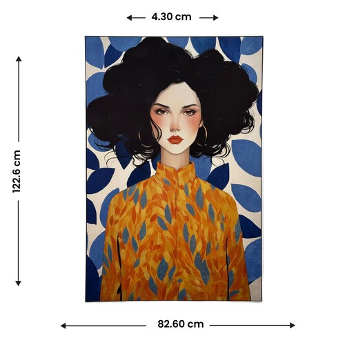 Cuadro Mujer Multicolor Col Portraits 03 Home & Details