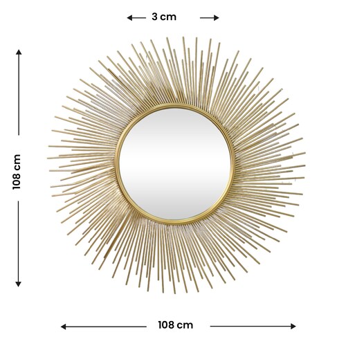 Espejo Dorado Col Deeply Gold Home & Details