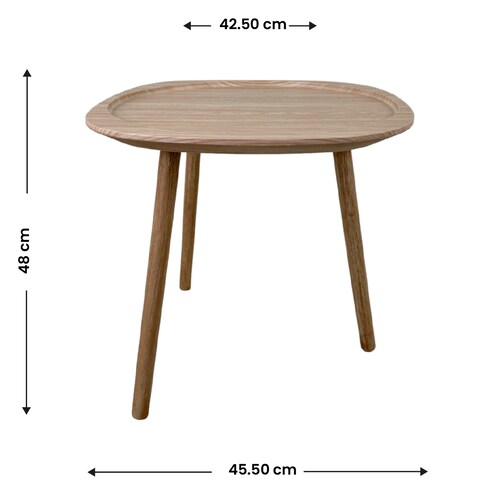 Mesa Auxiliar Color Madera Col Bauhaus 07 Home & Details