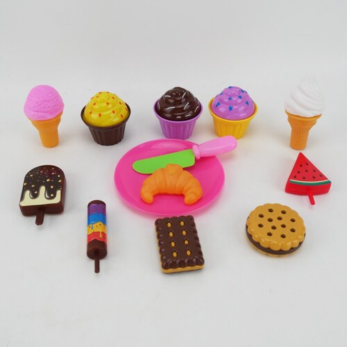 Set De Postres De Juguete DECOHOME – Más De 130 Piezas Para Crear Helados Y Pasteles, Juego De Rol Para Niños +8 Años