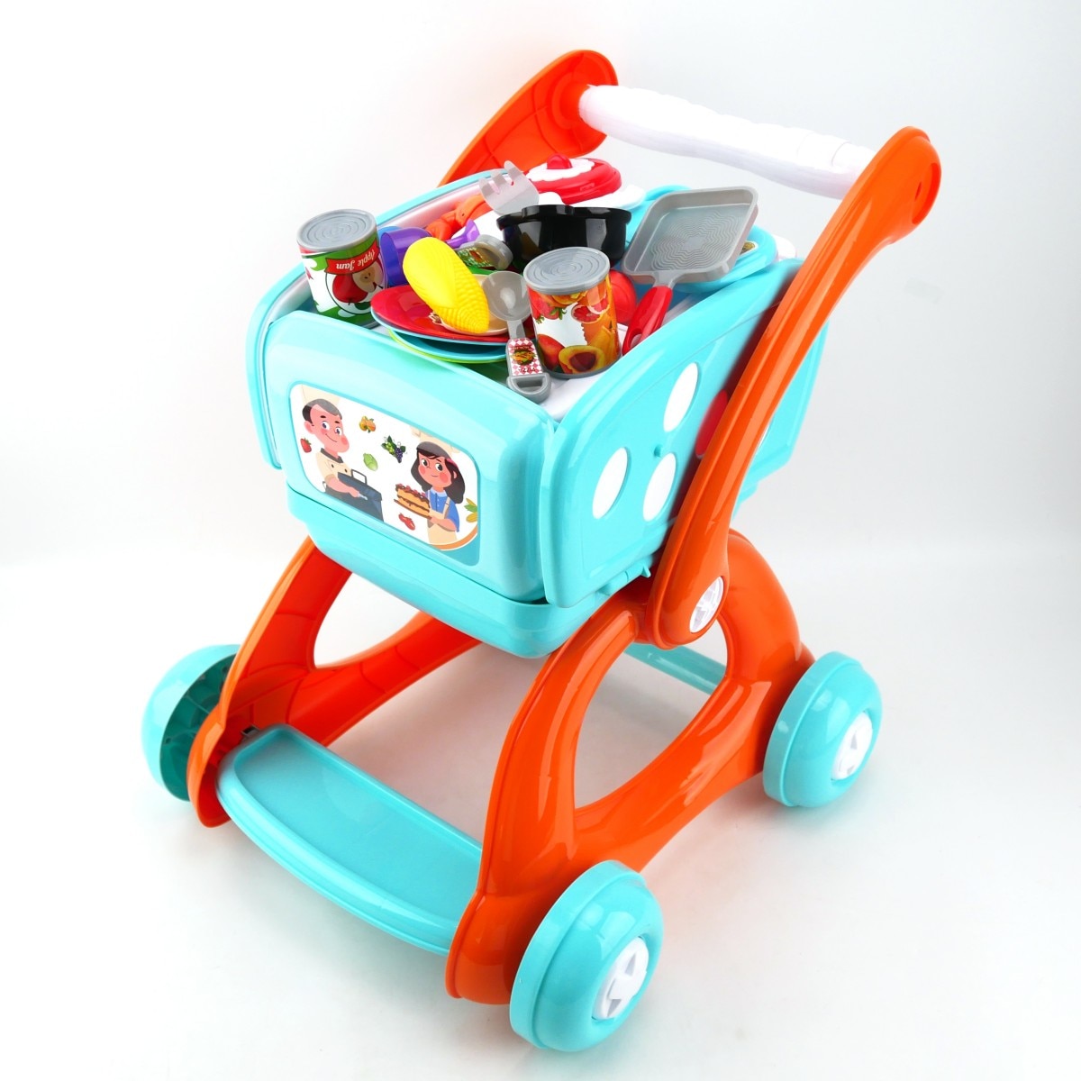 Carro de Supermercado Transformable 2 en 1
