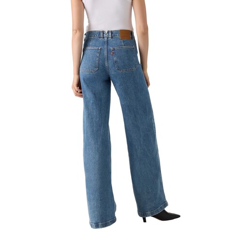 Jeans Levi’S® 728® Tailored High Rise Wide Leg para Mujer Junior