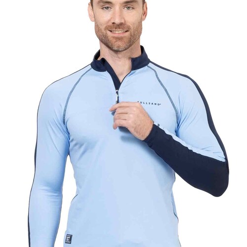 Playera con Cierre Fullsand Manga Larga para Hombre
