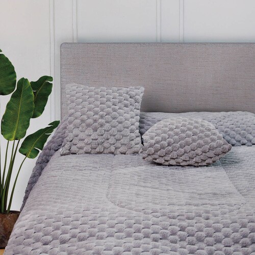 Cobertor King Size Estambul Gris Borrega