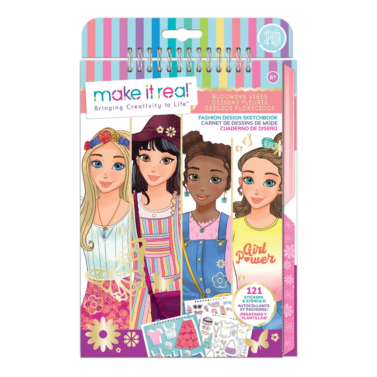 Cuaderno de Diseño Vibraciones Flourecientes Make It Real