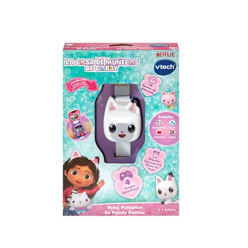 Reloj Patastico de Pandy Patitas Gabbys Dollhouse Vtech