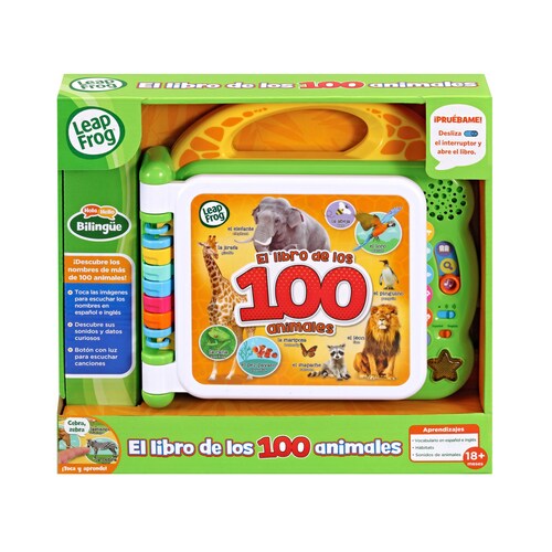 El Libro de los 100 Animales Bilingual Vtech