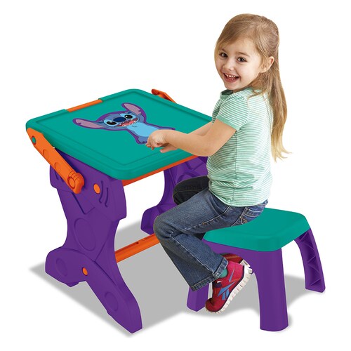 Stitch Pizarra y Mesa de Actividades 2 en 1 Kiddieland
