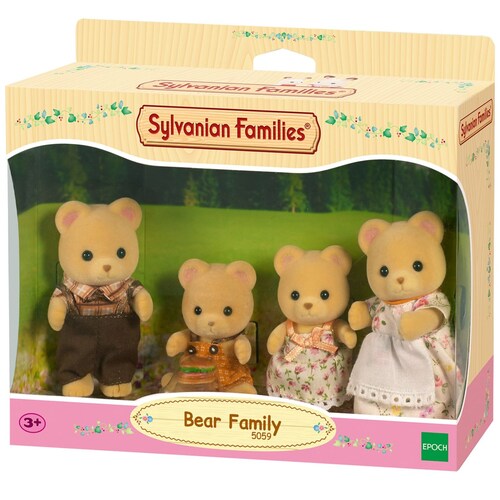 Familia Oso Pardo Sylvanian Families