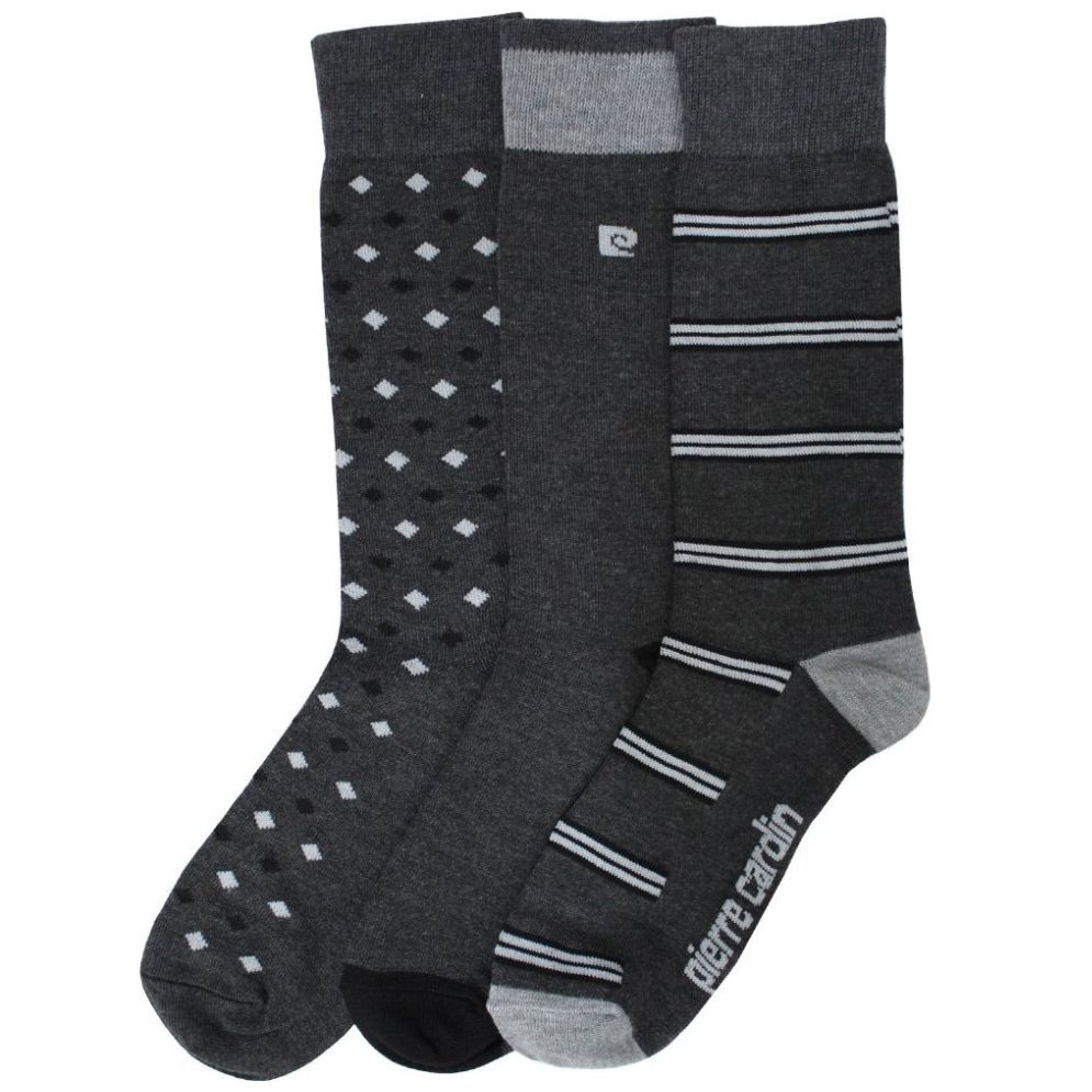 3 Pack Calcetines Pierre Cardin Basic para Hombre                            