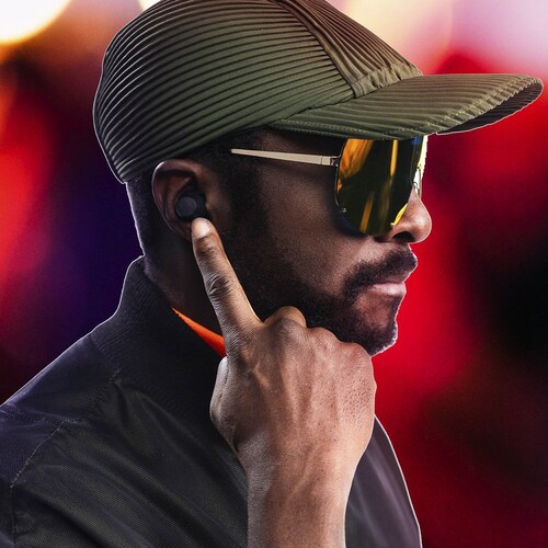 Audífonos Bluetooth LG Xboom Buds By Will.i.am Negro