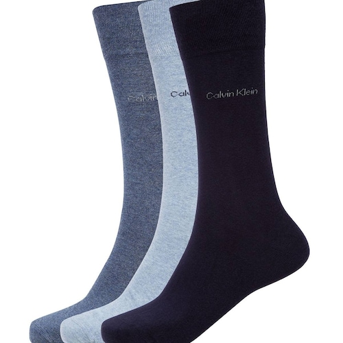 3 Pack Calcetines de Vestir Calvin Klein para Hombre