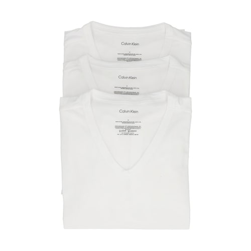 3 Pack Playeras Calvin Klein Cuello V en Algodón para Hombre