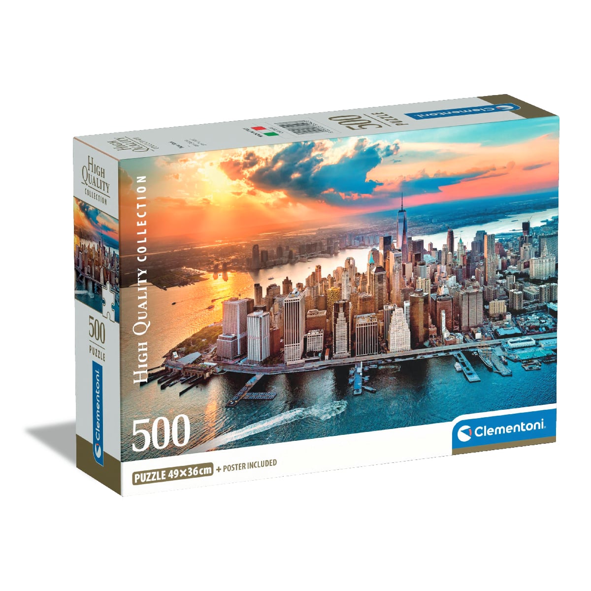 Rompecabezas de 500 Piezas Compacto Hqc Nueva York
